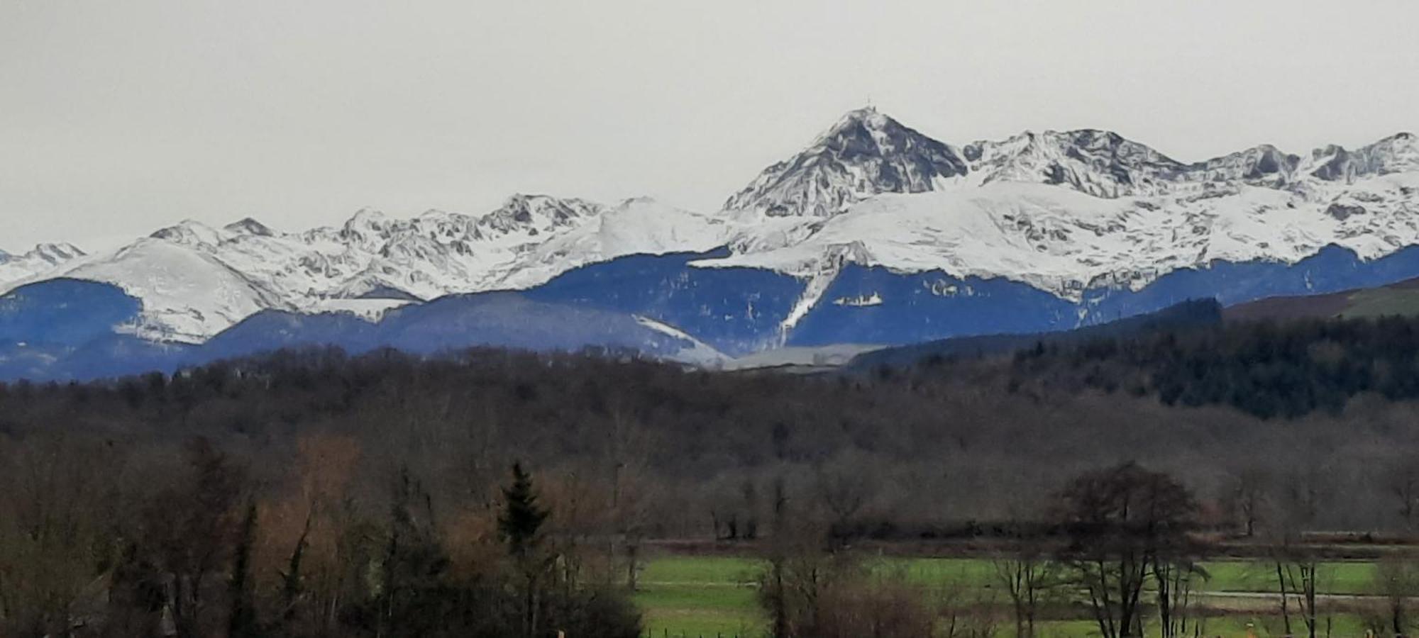 Bed and Breakfast La Ferme Aux Fleurs Ossun Exterior foto